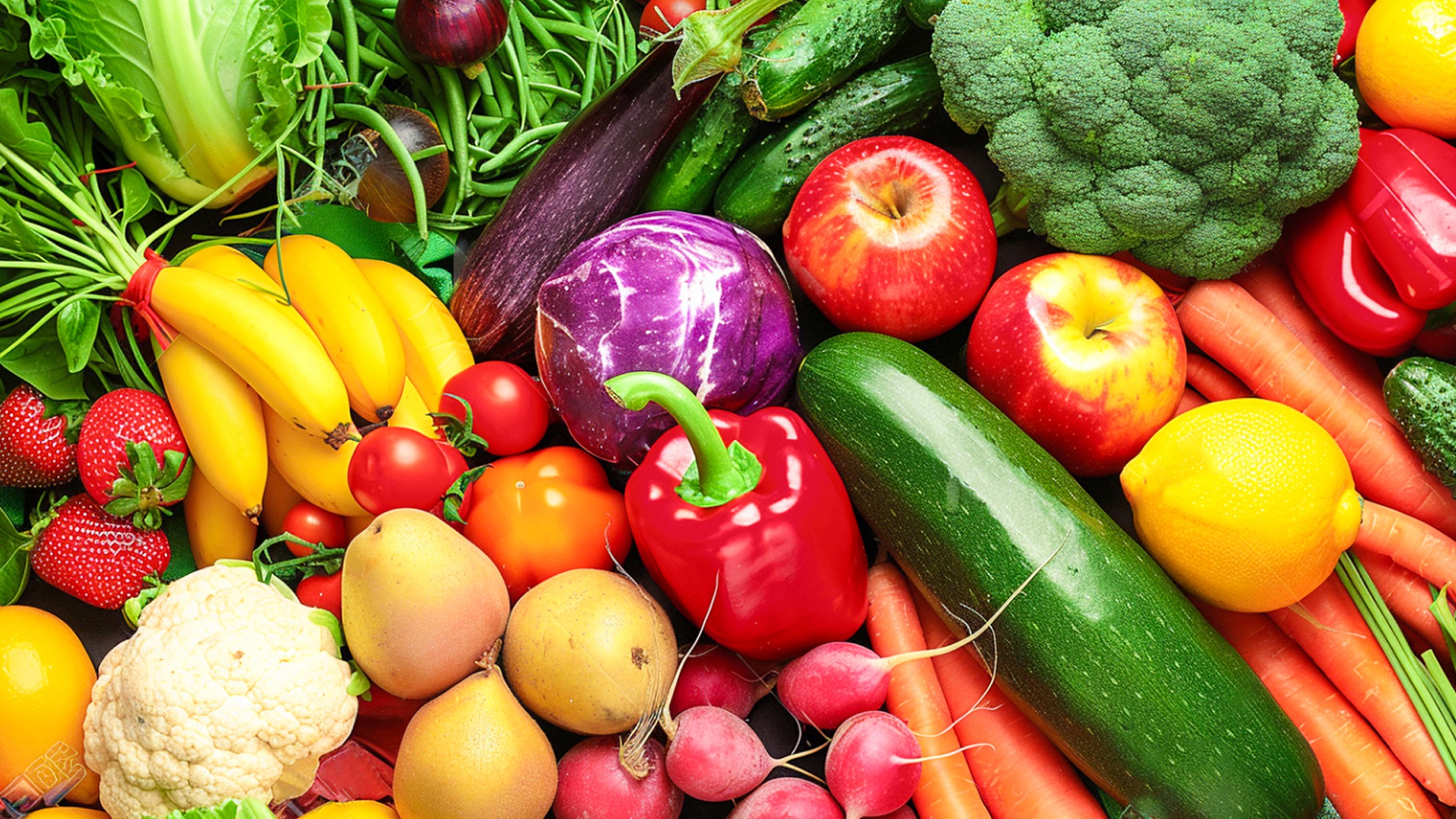 花瓣素材_果蔬-通用-寫實多品類水果蔬菜組合鋪滿寫實背景橫版_193645021 花瓣素材_果蔬-通用-寫實多品類水果蔬菜組合鋪滿寫實背景橫版_193645021